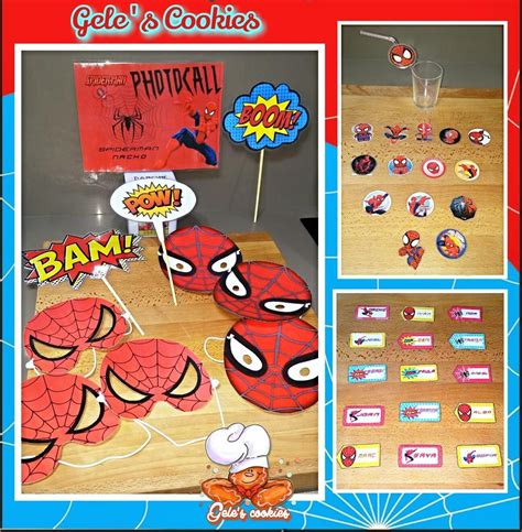 Kit Fiesta Imprimible Spiderman Printables Party