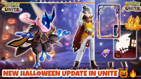 HALLOWEEN UPDATE IN POKEMON UNITE POKEMON UNITE BIG UPDATE NEW