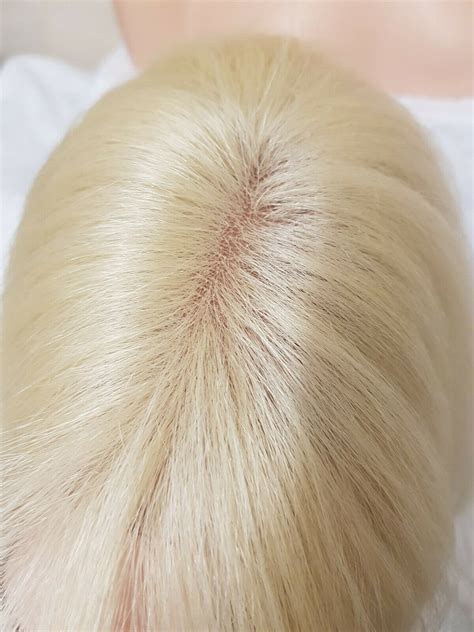 Sydney Lee Light Blonde Human Hair Blend Wig Lace Front Free Etsy