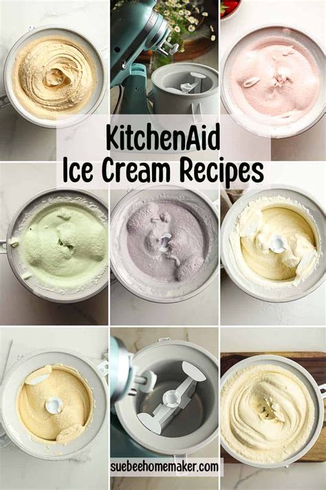 KitchenAid Ice Cream Recipes | Kitchen aid ice cream recipes, Homemade ...