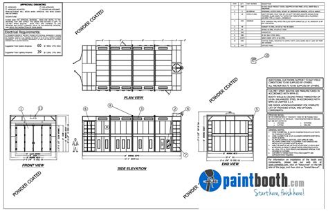 Truck Cross Draft Paint Booth - Paintbooth.com