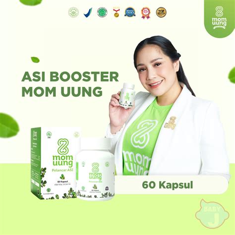 Jual Asibooster Mom Uung Kapsul Bpom Halal Natural Produk Kelor Cap