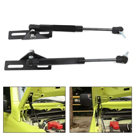 Hood Hydraulic Rod Black Front Hood Lift Supports Grandado