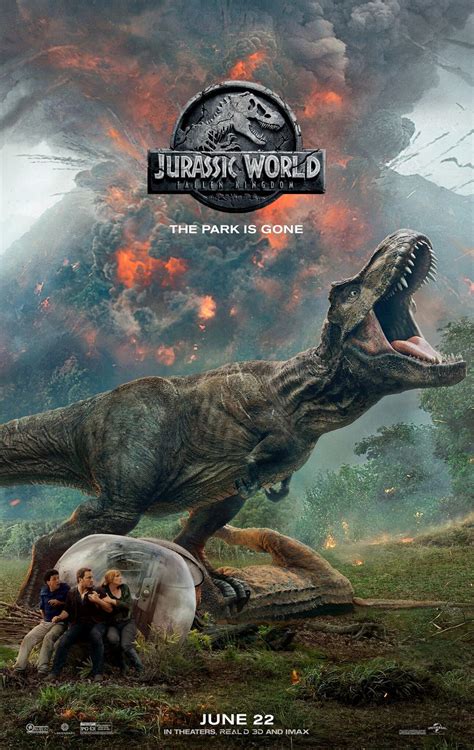 New Jurassic World: Fallen Kingdom Poster