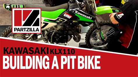 Kawasaki Klx 110 Pit Bike Mod How To Build A Pit Bike Building A