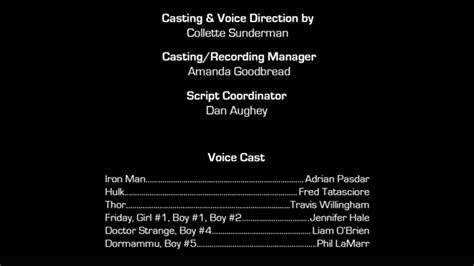 Girl 1 1 Voice Avengers Assemble Tv Show Behind The Voice Actors