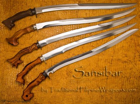 Sansibar #5 - Traditional Filipino Weapons TFW