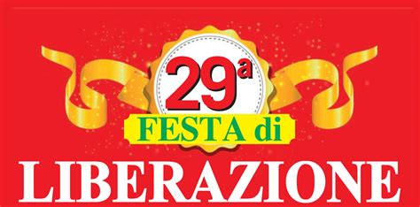 Programma della 29ª Festa di Liberazione di Spilamberto PRC