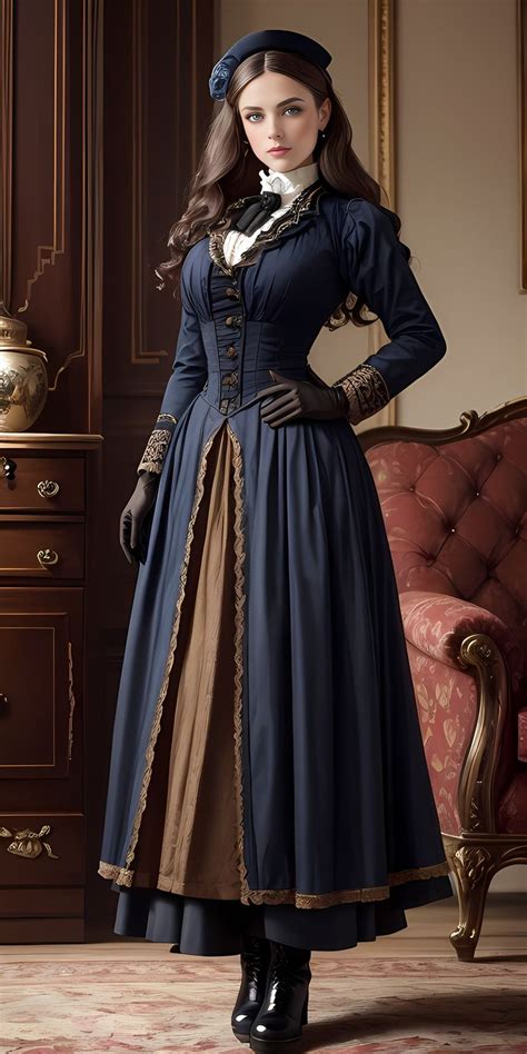 From Victorian Elegance To Crazy Steampunk 006 Victorian Fashion Women Victorian Clothing