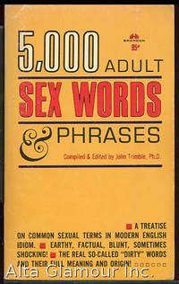 Adult Sex Words And Phrases By Trimble John Compiler Editor