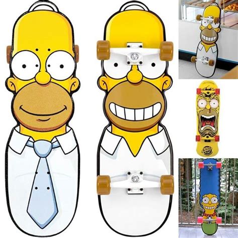 The Simpsons Skateboard Deck Art Simpson Skateboard