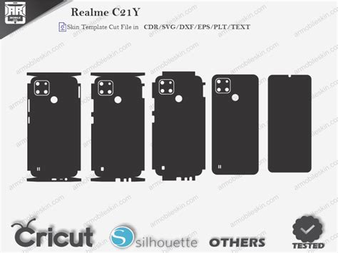 Realme C21Y Skin Template Vector ARMOBILESKIN