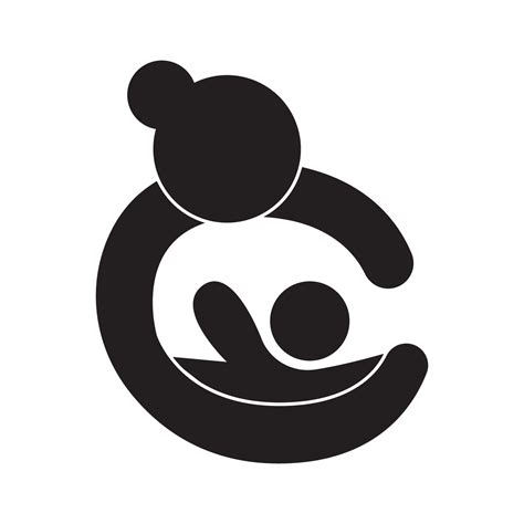 Breastfeeding Mother Room Symbol Icon Vector Illustration Design