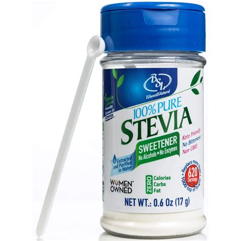 100 Pure Stevia No Artificial Sweetener 06 Oz