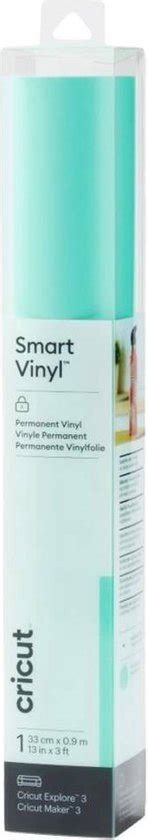 Cricut Smart Vinyl Permanent 33x91cm 1 Sheet Mint Bol