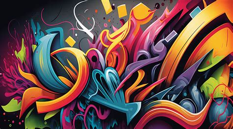 Colorful Graffiti Style Background, Color, Color Graffiti, Background ...