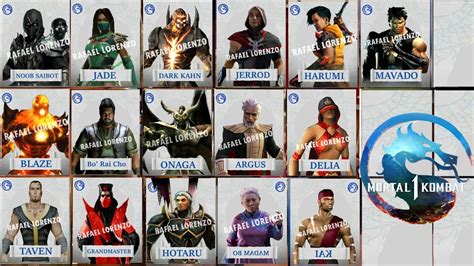 Mortal Kombat All Characters Remembers References Intro Dialogue