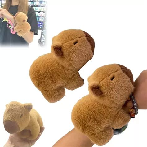 Brazalete De Abrazo De Peluche Capybara Con Brazo De Capibar Meses