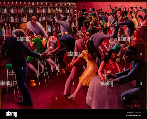 Archibald J Motley Jr Painting Nightlife The Art Institute Of