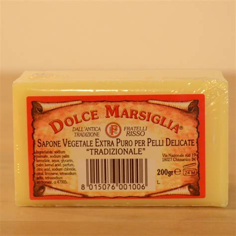 Sapone Dolce Marsiglia Tradizionale 200 G Olio Gaziello