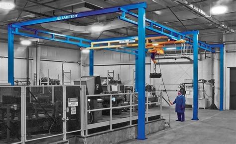 Gorbel Workstation Gantry Cranes Materials Handling