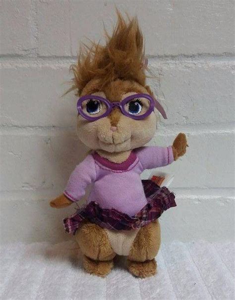 Jeanette Chipette From Alvin And The Chipmunks Stuffed Animal Plush