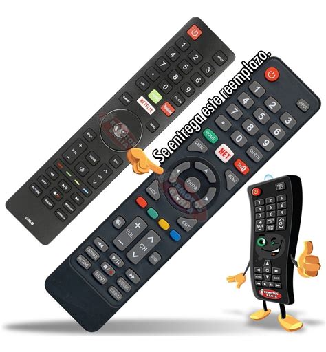 Control Remoto Para Smart Tv Bgh Telefunken G B G T Remotos Bahia