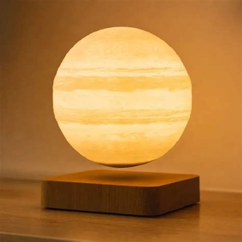 Lampe Jupiter En L Vitation Magn Tique Projecteur Galaxie