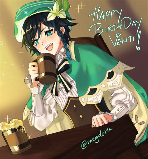 Happy Birthday Venti Genshin Impact HoYoLAB