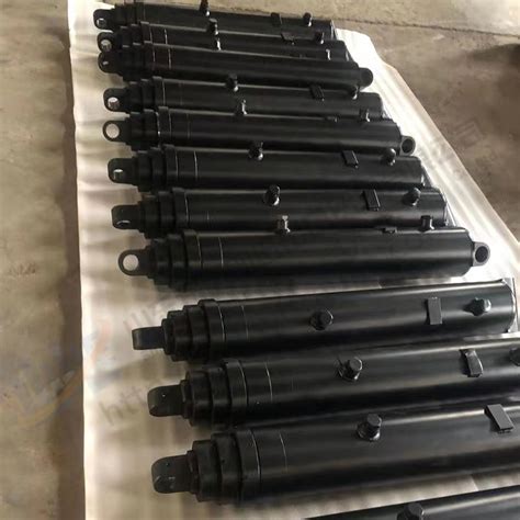 4 6 Stages Park Type Telescopic Hydraulic Cylinders For Dump Truck China Cylinders Buy