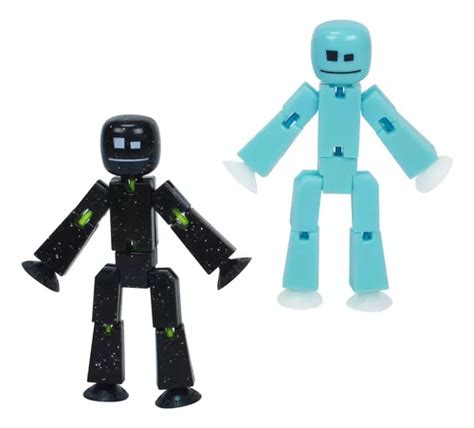 Zing Stikbot Dual Pack Incluye Stikbots Figuras De Acci Env O Gratis