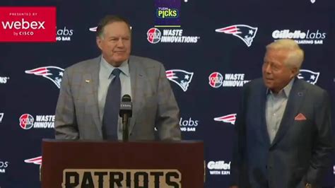 ¡el Adiós Bill Belichick Se Despidió De Los Patriots Tudn National