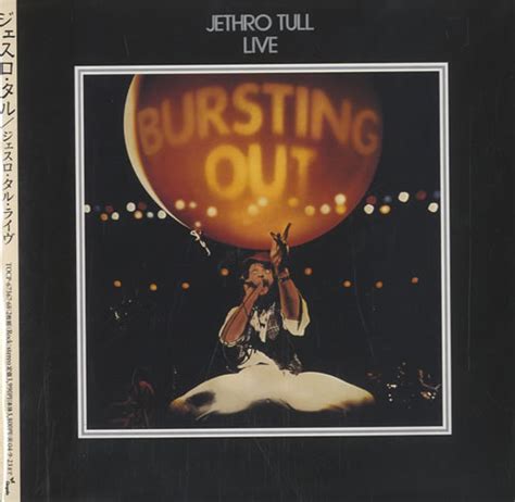 Jethro Tull Live Bursting Out Uk Double Cd Tocp 67367 Live Bursting Out Jethro Tull