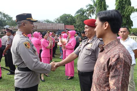 Lima Puluh Satu Personel Polres Way Kanan Naik Pangkat Periode 1