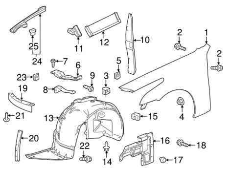 Fender Components For 2019 Cadillac CTS GMPartsNow