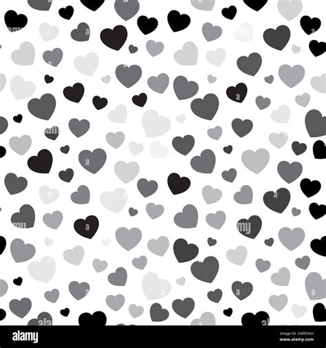 Heart Pattern Love Seamless Repeating Tile For Valentine Background