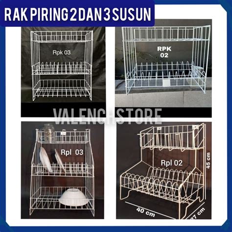 Jual Promo Rak Piring Gelas Susun Rak Piring Rpl Dan Rpl