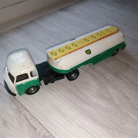 Ancien Camion Citerne Huile Bp Cij France Collection Miniature Dinky