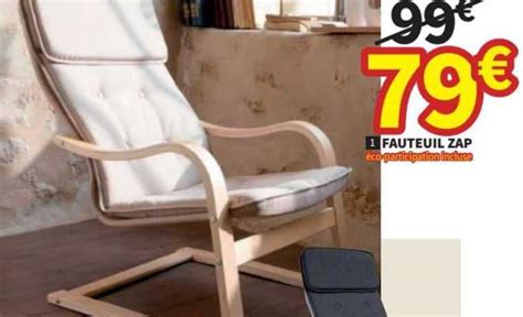 Promo Fauteuil Zap Chez Conforama Icatalogue Fr