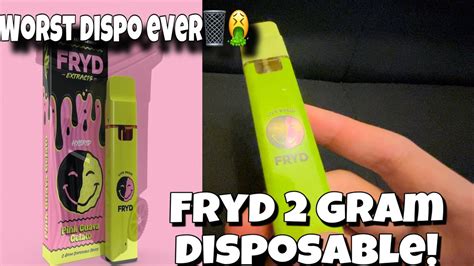 Fryd Disposable Review Pink Guava Gelato Review Youtube