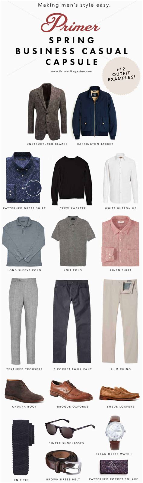 Complete Men S Business Casual In Spring Guide 12 Outfit Examples