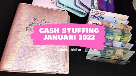 Cash Stuffing Januari 2022 Sinking Fund Saving Challenge YouTube