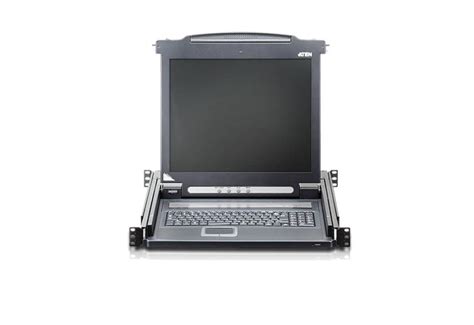 Slideaway Lcd Konsole Mit Vga Lcd Aten Cl M Kvm Extender Kvm