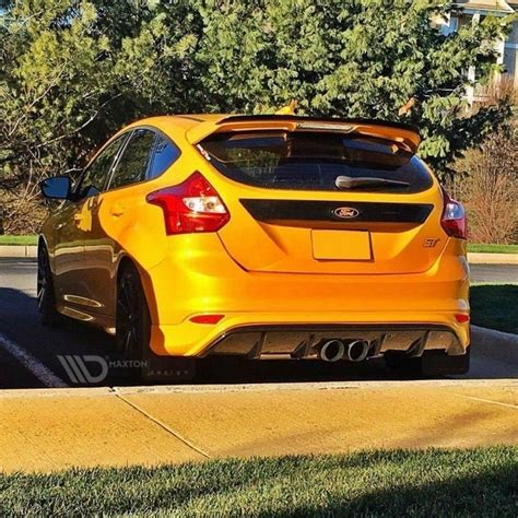 Rear Valance Rs2015 Look Ford Focus Mk3 St Preface Carbon Look Our Offer Ford Focus St