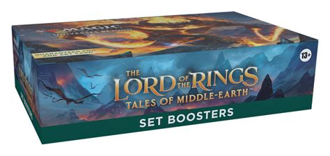 The Lord Of The Rings Tales Of Middle Earth Set Booster Box Anglai