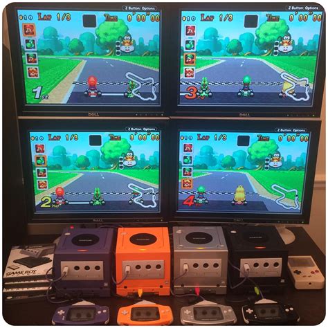 This is my [MKSC] 4 player setup. : r/mariokart