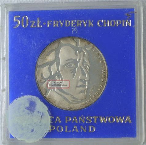 Poland Zlotych Fryderyk Chopin Silver Coin Pr