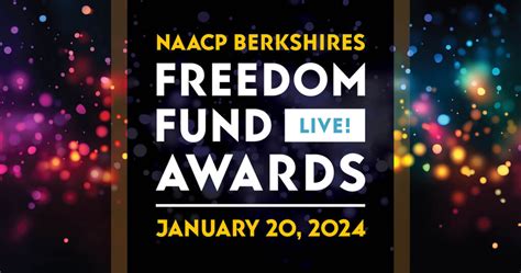 Save The Date For The Freedom Funds Award Ceremony January 20 2024 Naacp