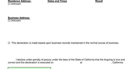 California Diligence Fill Out Printable Pdf Forms Online