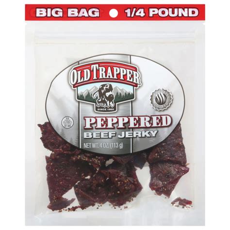 Save On Old Trapper Beef Jerky Peppered Order Online Delivery Giant